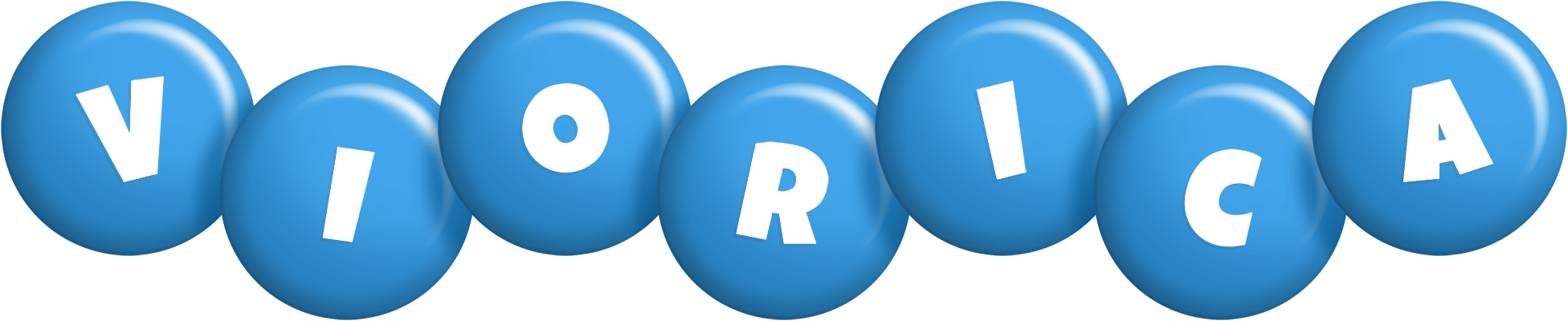 Viorica candy-blue logo