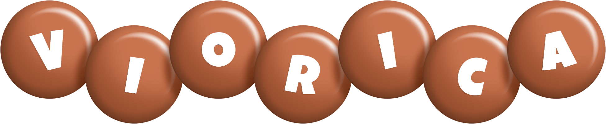 Viorica candy-brown logo