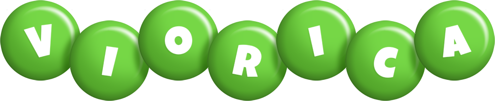 Viorica candy-green logo