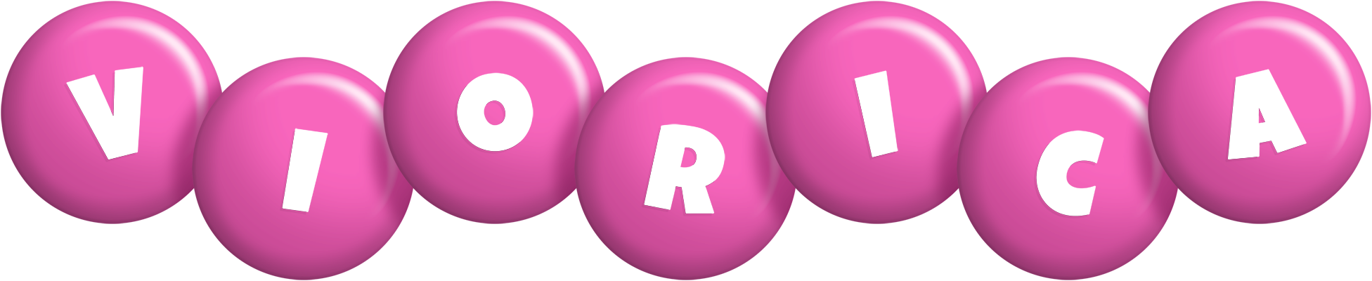 Viorica candy-pink logo