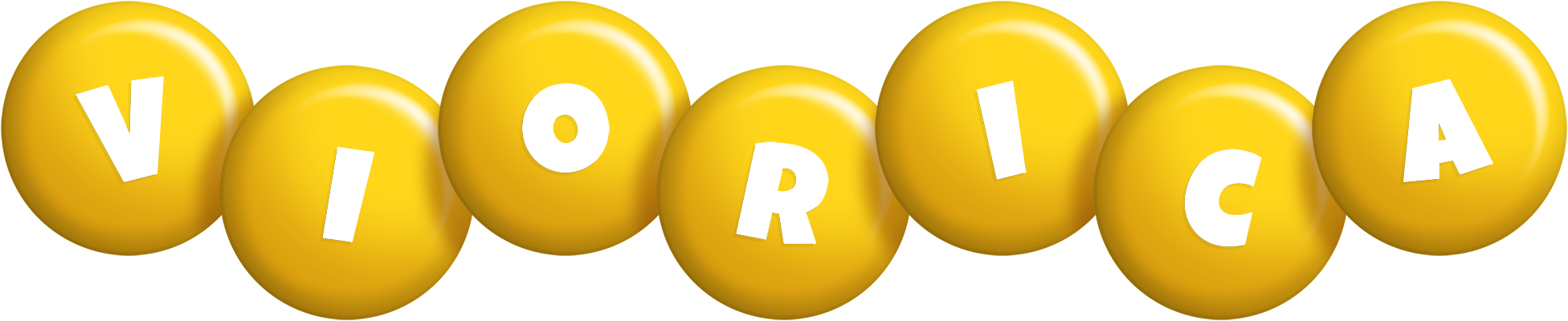 Viorica candy-yellow logo