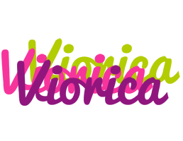 Viorica flowers logo