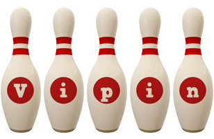 Vipin bowling-pin logo
