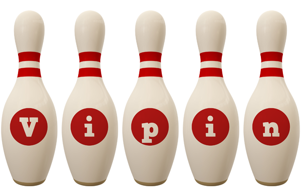 Vipin bowling-pin logo