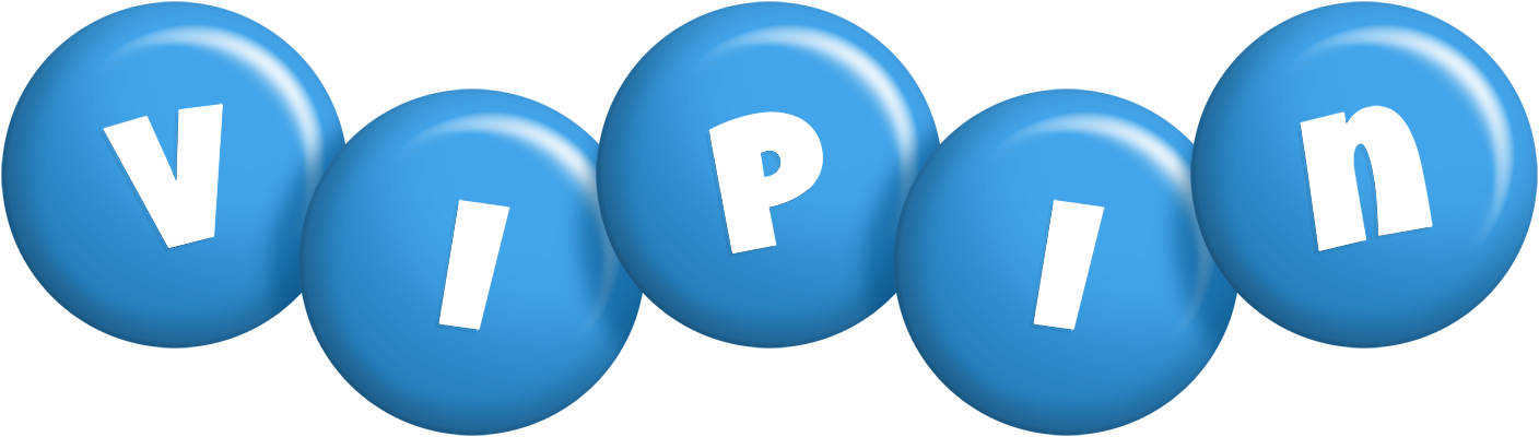 Vipin candy-blue logo