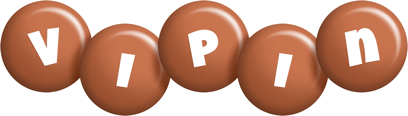Vipin candy-brown logo