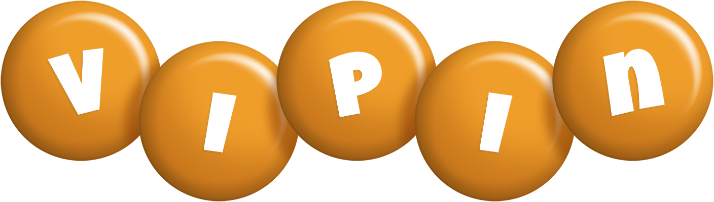 Vipin candy-orange logo