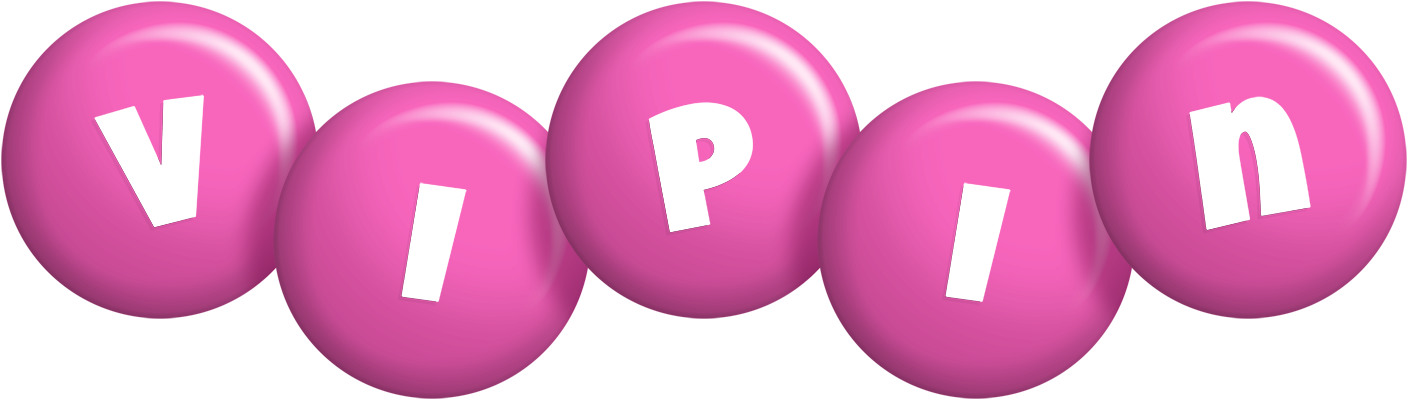 Vipin candy-pink logo