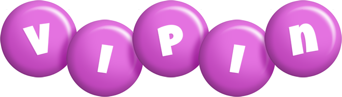 Vipin candy-purple logo