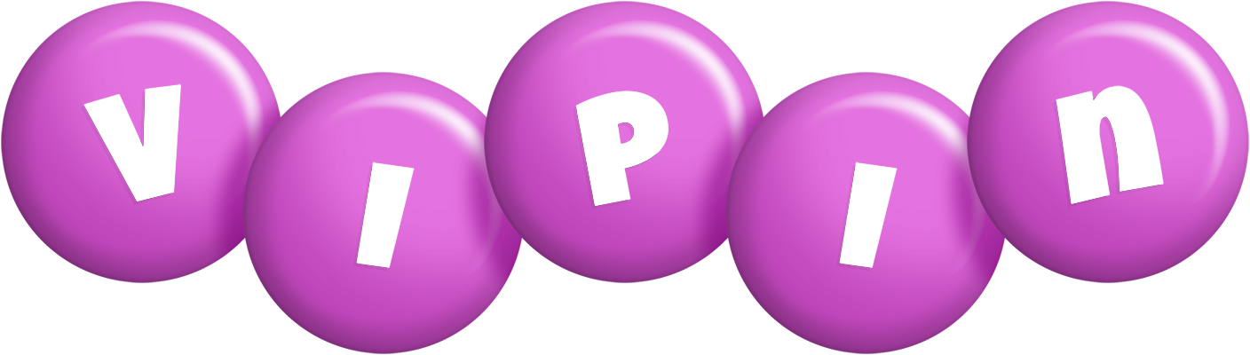 Vipin candy-purple logo