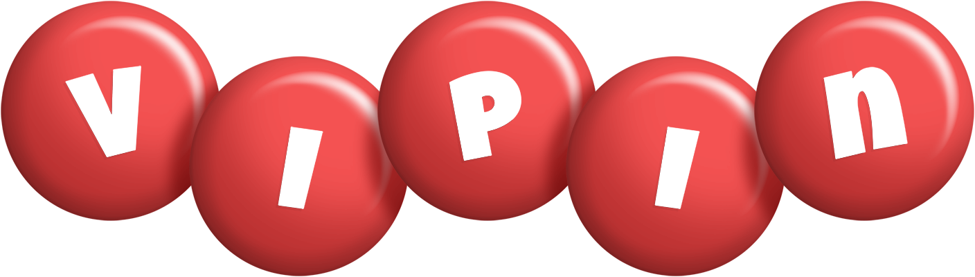 Vipin candy-red logo