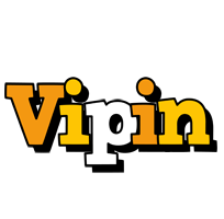 Vipin cartoon logo