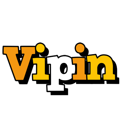 Vipin cartoon logo