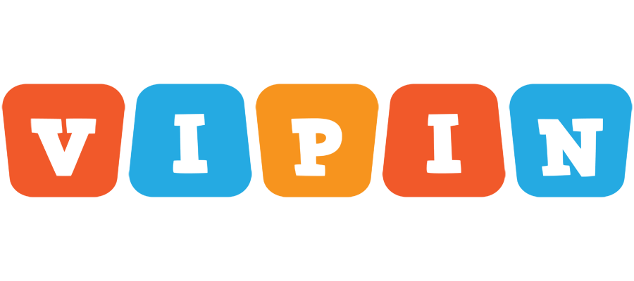 Vipin comics logo