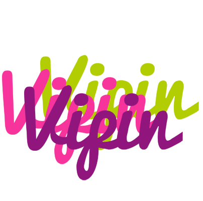 Vipin flowers logo