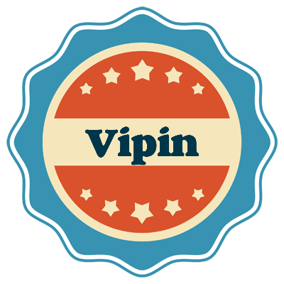 Vipin labels logo