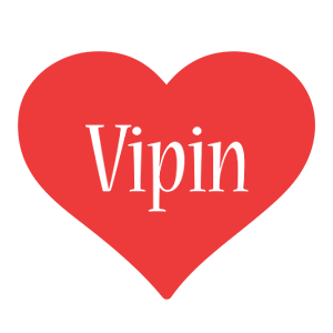 Vipin love logo