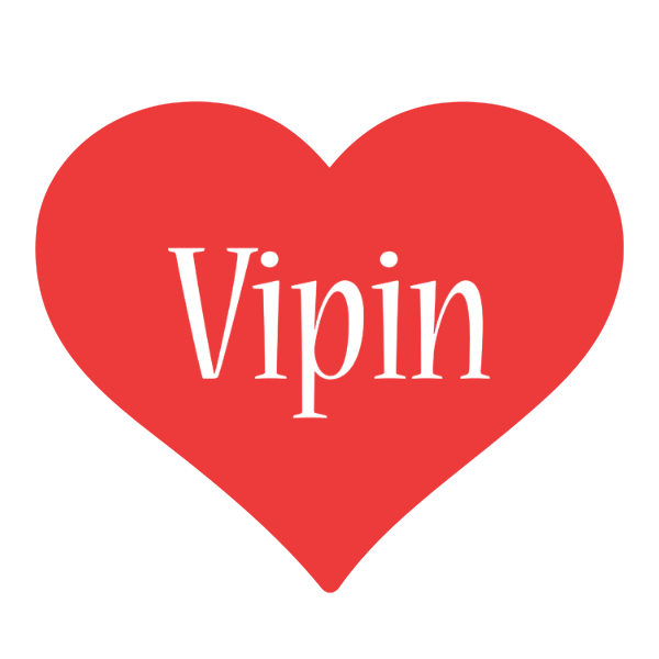 Vipin love logo