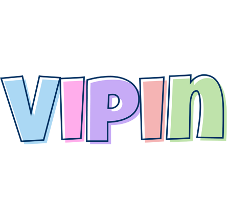 Vipin pastel logo