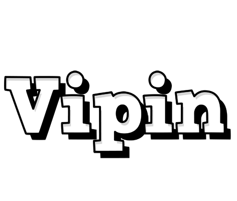 Vipin snowing logo