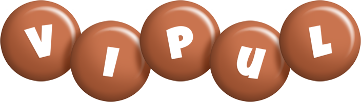 Vipul candy-brown logo