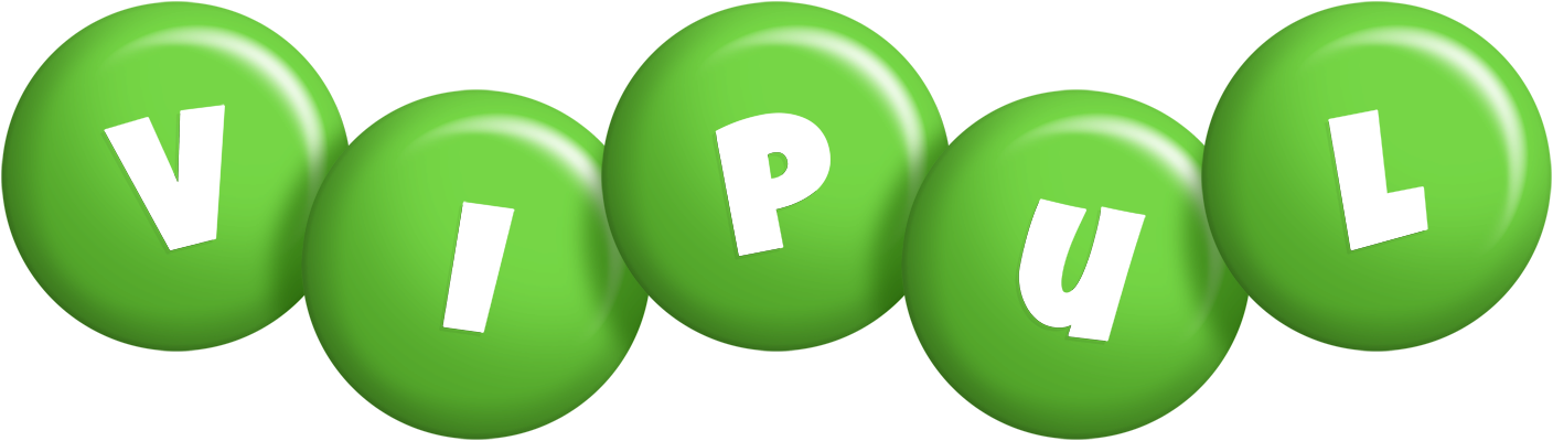 Vipul candy-green logo
