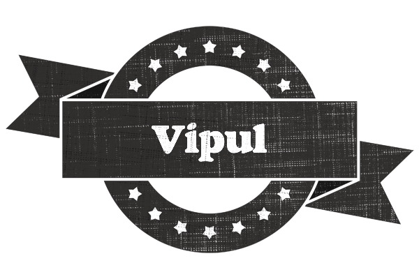 Vipul grunge logo