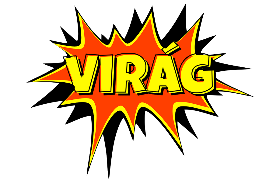 Virág bazinga logo