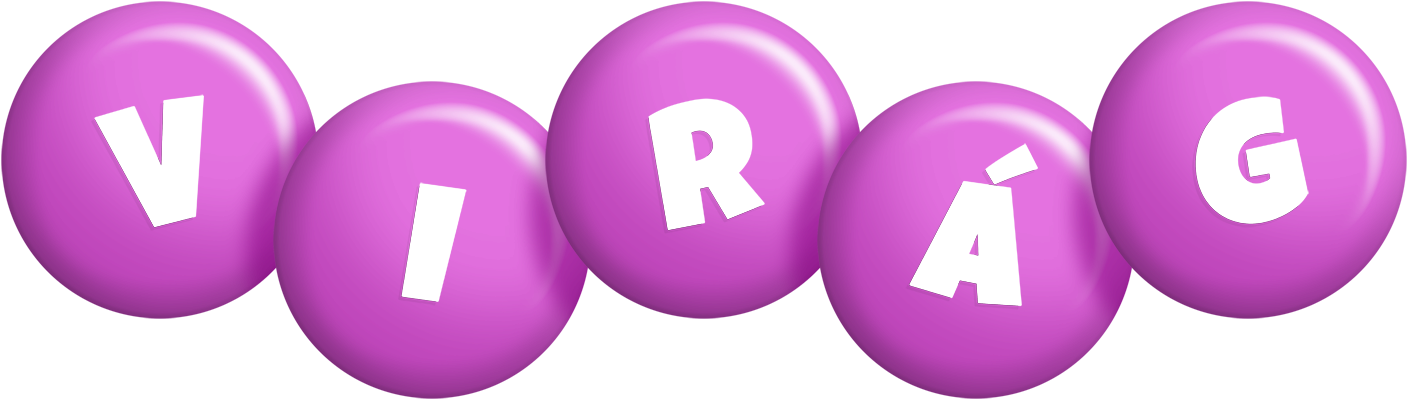 Virág candy-purple logo