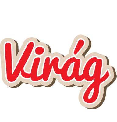 Virág chocolate logo