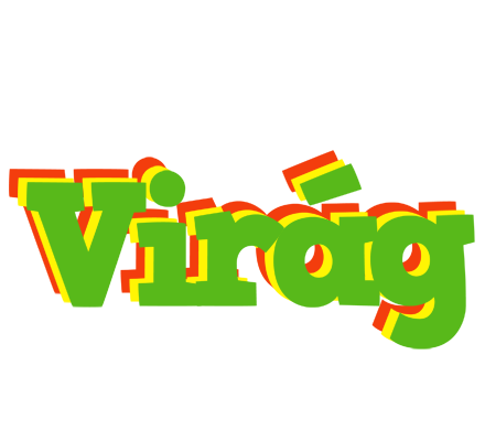 Virág crocodile logo