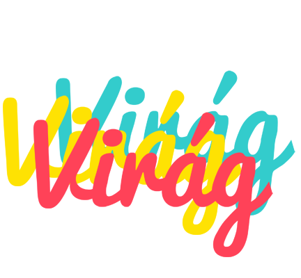 Virág disco logo