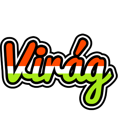 Virág exotic logo