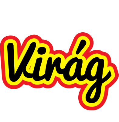 Virág flaming logo