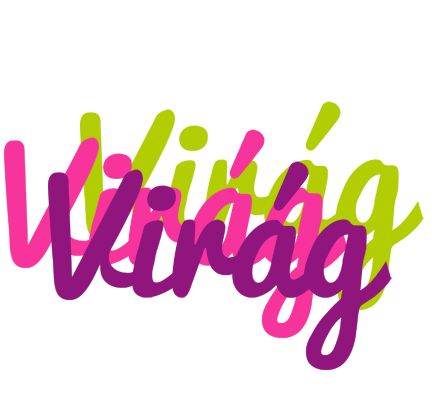 Virág flowers logo