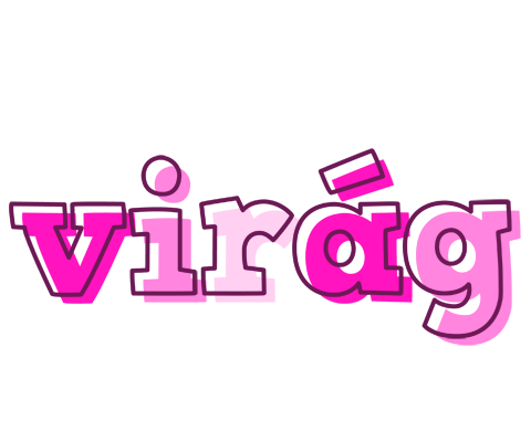Virág hello logo