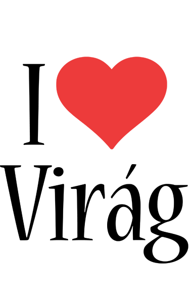 Virág i-love logo