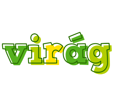 Virág juice logo