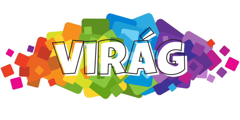 Virág pixels logo