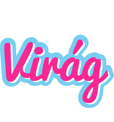 Virág popstar logo