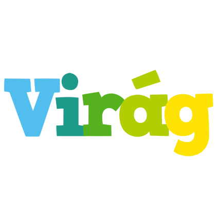 Virág rainbows logo