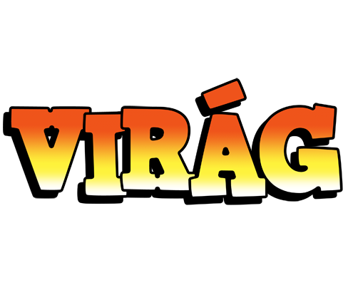Virág sunset logo