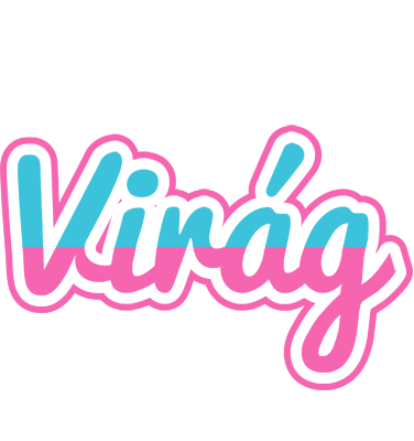 Virág woman logo