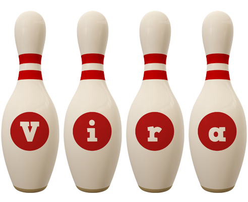 Vira bowling-pin logo