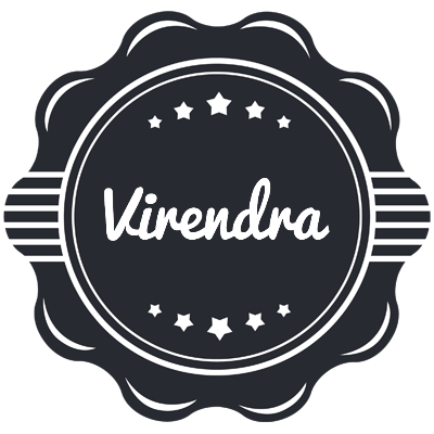 Virendra badge logo