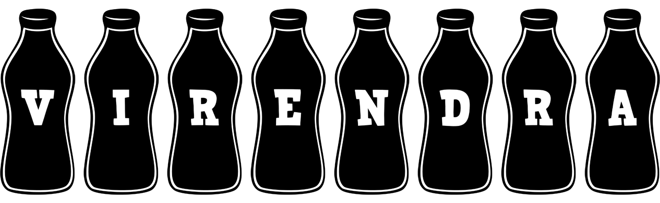 Virendra bottle logo