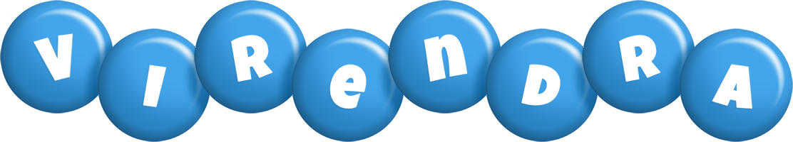 Virendra candy-blue logo