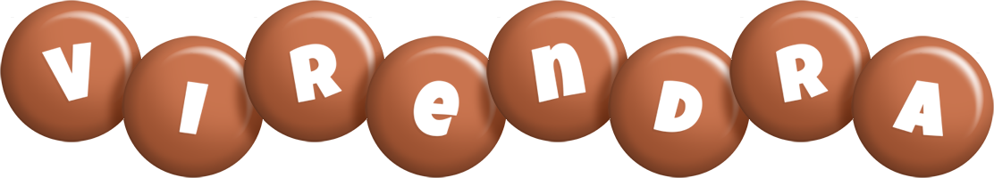 Virendra candy-brown logo