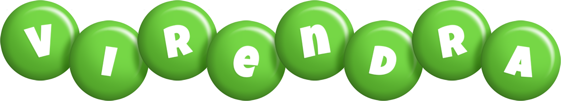 Virendra candy-green logo