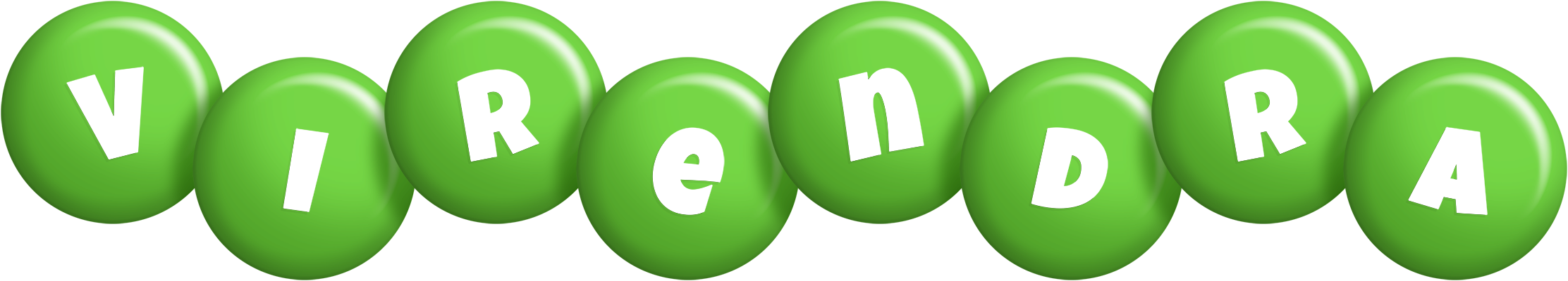 Virendra candy-green logo